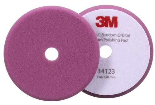 3M Perfect It Feines Schaum-Polierpad für Exzenter Poliermaschine, 34123