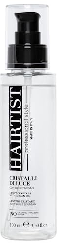 Hairtist Trattamento Nutritivo e Rivitalizzante con Olio di Argan, 100ml | Cristalli Liquidi Smooth & Shine, Effetto Glossy e Anticrespo, Capelli Morbidi e Setosi