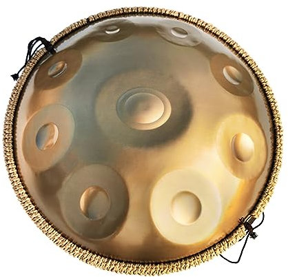 56 Cm Handtrommel 440 Hz Handpan Steel Hand Pan Drum Set 9 Noten Professionelle Handpan In D-Moll Für Erwachsene Als Geschenk 22inch