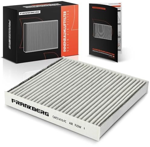 Frankberg Innenraumfilter Pollenfilter mit Aktivkohlefilter 8981394280 | Kompatibel mit D-Max II TFR TFS, D-Max II Pritsche/Fahrgestell TFR TFS, 4007 Van VU VV, Outlander III Van GFW GGW