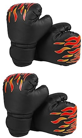 Gogogmee 2 Paar Thai Kickboxhandschuhe Für Jungen Und Mädchen Kinder Thai Handschuhe