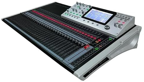 Consola mezcladora de audio digital profesional de 32 canales con tarjeta de sonido integrada