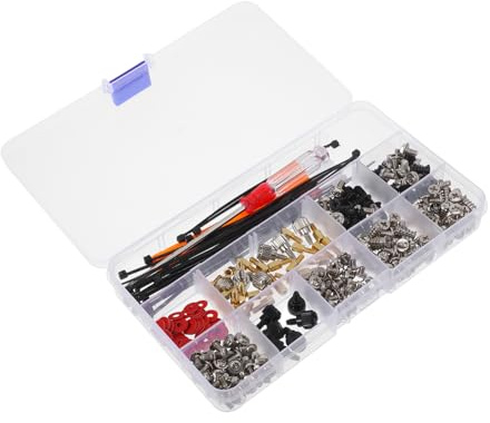 NAMOARLY 332piezas Tornillos Para Reparación Electrónica Kit De Tornillos De Inoxidable Pequeños Para Pc y Portátiles