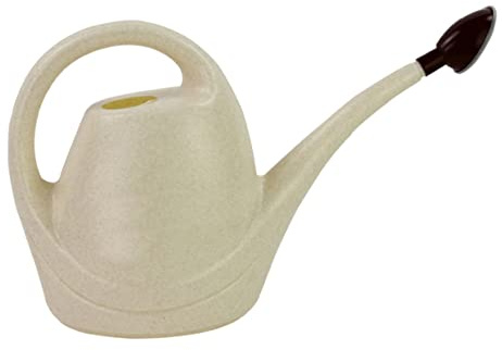 KONTONTY Annaffiatoio Plastica Beccuccio Allungato 3,5L per Giardino e Piante da Interno ed Esterno, Versamento Accurato Base Stabile e Design Antigoccia