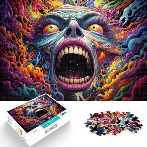 1000-teiliges Puzzle Erwachsene, Gesichter, Denksportspiel, jedes Teil ist einzigartig – anspruchsvolles Familienspiel, 26x38cm, geeignet Kinder und Jugendliche ab 14 Jahren