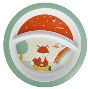 Assiette Filou, Couleur : Vert Pierre