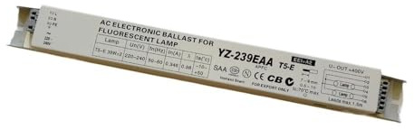 JASMKLX YZ-239EAA T5-E 220-240V 2x39W Lámpara Fluorescente AC Balastros Electrónicos