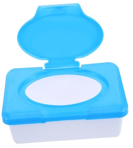 Yardenfun Caja De Toallitas Húmedas Portátil Contenedor Compacto Con Tapa Para Guardar Toallitas Capacidad Para Mantiene La Frescura Para Viajes y Hogar Reutilizable