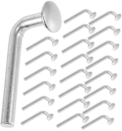 ULTECHNOVO 50 Piezas Pernos de Seguridad para Muebles Pernos Resistentes y Aplicables Pasadores de Seguridad para Estanterías de Palés para Fijar Muebles