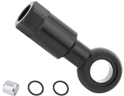 Salyeeluly Raccord de Durite de Frein Hydraulique à Disque | Pièces d'Insertion Olive de Frein | Connecteur Haute Pression pour Vélo de Route, Course, Montagne et Atelier