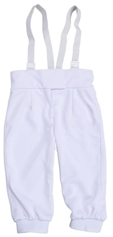 VGEBY Equipo de Esgrima, Pantalones de Esgrima para Niños Engrosados ​​de Tela Ajustable a Prueba de Puñaladas para Entrenamiento de Competición (42)
