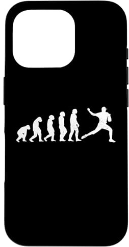 Pitcher Evolution Hobby Profession Singe Singe Baseball Coque pour iPhone 16 Pro