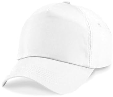 GIDUTEX Baseball Cap 5 Panel Unisex 100% Baumwolle Herren Damen Verstellbar Klettverschluss