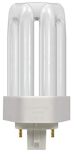 Crompton 13W PLTE (4-pin) White GX24Q-1 Base Fluorescent Lightbulb - White