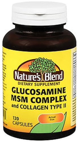 Nature's Blend GLUCOSAM/MSM CMPLX TB 120, 079854011531