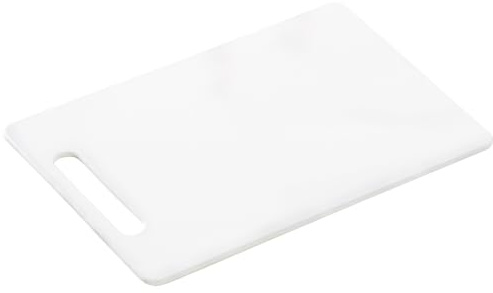 Kesper 30480 Tagliere in Plastica PE, Bianco