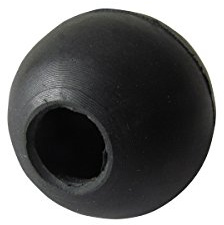 TOURBON Fusil Airsoft en Caoutchouc Noir Bouton Rond à Bonne Prise en Main résistant à l'eau