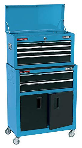 Draper 19563 Blue Combined Roller Cabinet and Tool Chest (24”)