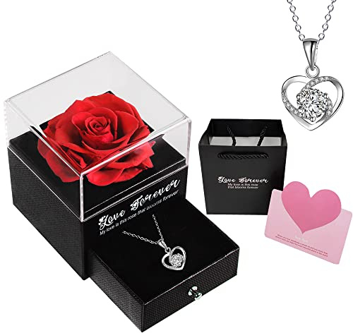 Mothers Day Rose Gifts for Mum,Birthday Gifts for Her Women Wife Girlfriend Anniversary