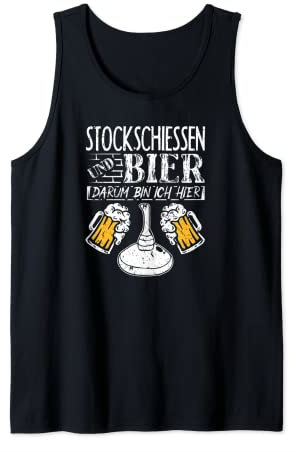 Eisstock Stocksport Zubehör Stockschießen Tank Top