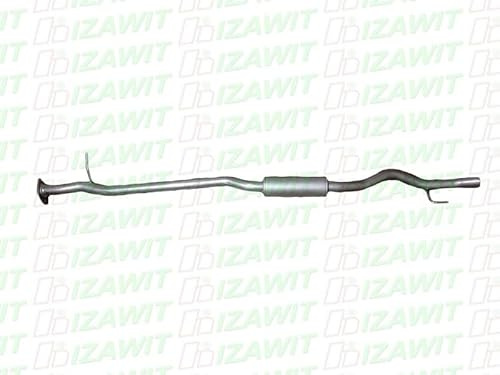 IZAWIT 33.074 Mittelschalldämpfer Kompatibel mit NISSAN Qashqai/Qashqai +2 I J10, NJ10 20100JD200