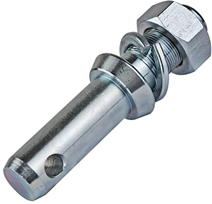Traktor Unterlenkerbolzen Unterlenker Bolzen M27x1,5 mit Mutter + Sprengring für Kat II 2