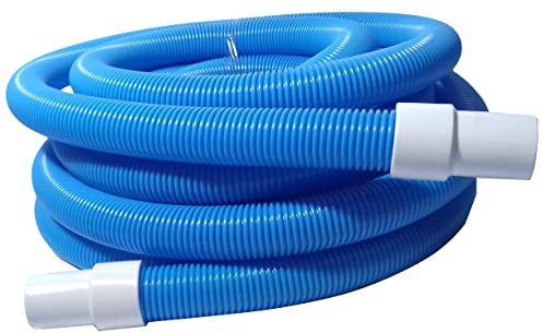 MUMA Tubo ASPIRAFANGO Pulizia Piscina da 12/15/20/30 MT - 38mm Galleggiante con terminali (12 metri)