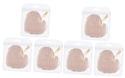 FRCOLOR 6 Stk wiederverwendbares Abschminkpad Foundation-Schwamm dreieckiger Make-up-Puff Einweg schwämme Puderquaste Reinigungspads Gesichtsreinigungspad bilden klares Wasser
