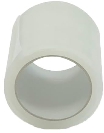 Generisch Professionelles Reparaturband 10cm x 25m x 128 mic - Wasserdicht, UV-beständig, für Zelte, Planen, Sonnenschirme, Autoplanen - Starke Haftung, Hochtemperaturbeständig, Transparent