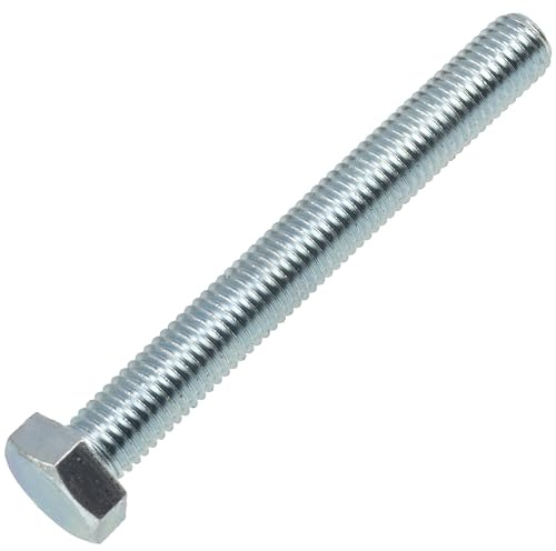 AERZETIX - C77784 - Set di 10 Bulloni M12x100mm a testa esagonale - in acciaio - attrezzo per montaggio ferramenta