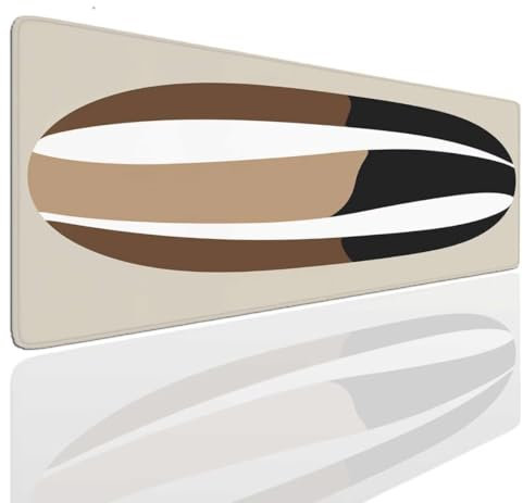 Alfombrilla Ratón Geometric Mousepad Alfombrilla Raton Gaming XXL 1600x800x4mm Mouse Desk Mat Gamer para Gaming Tapete Escritorio Mujer Almohadilla Raton Mouse Pad Base de Goma Antideslizante S-484