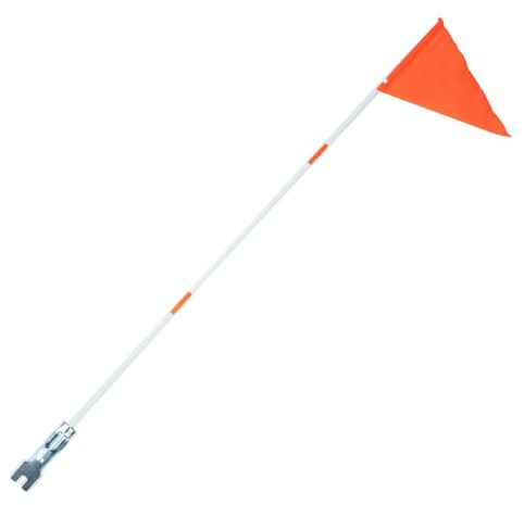 OFFSCH Bike Tail Flagpole Accessories Flag Mounting Pole for Car Solid Fiberglass Rod for Festival Parades and Outdoor Sports Events