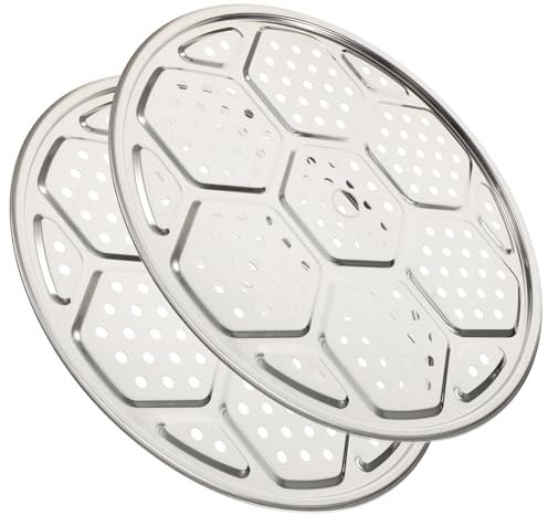 MOTHNUR 2pezzi Canner Rack Acciaio Inossidabile Per Cottura Vapore e Pentole Pressione Supporto Versatile Per Cucina Facile Da Pulire e Pratico