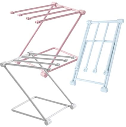 OHPHCALL 3piezas Soporte De Cocina Multifuncional Para Secar Paños Organizador De Toallas De Cocina Estante De Almacenamiento Compacto Para Encimera