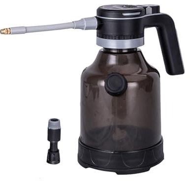 Dayysiuy Pulverizador Eléctrico | Frasco Eléctrico Rociador para Plantas,Recipiente a Batería con Boquilla Ajustable Pulverizador de Agua 3L para Jardinería y Limpieza en Interiores y Exteriores