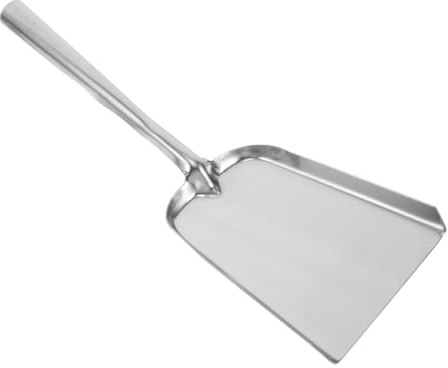 Yardenfun Pelle Acier Inoxydable Multifonction à Long Manche pour Cendres Charbon et Jardinage Pelle Robuste Facile à Nettoyer pour Usage Domestique et Agricole