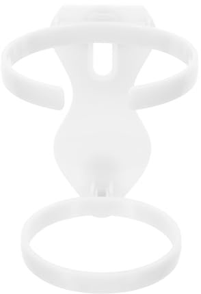 ifundom Portavasos Plegable para Bolso de Playa en Color Claro, Accesorio Compacto y Resistente para Bebidas, Soporte de Plástico Reforzado Adecuado para Picnic y Actividades al Aire