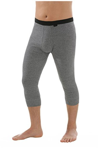 Comazo Herren Platin Unterhose 3/4 lang
