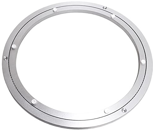 Lazy Susan Rotating Aluminium Metal Round Circular Turntable Bearing 30 cm 12 Inch 300mm Heavy Duty