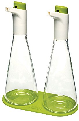Joseph & Joseph 70001 Flo Set de Distributeur Huile / Vinaigre Vert
