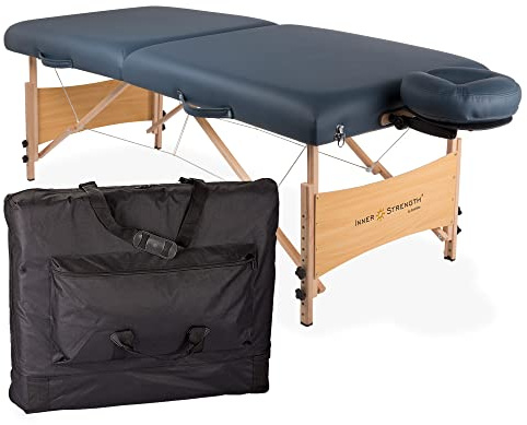 Inner Strength Element - Tragbare, mobile Massageliege Standard Endplatten inkl. Kopfstütze und Tragetasche