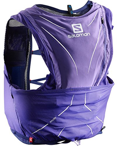 Salomon ADV Skin 12 Set Rucksackweste für Herren, Herren, L40138500, Purple Opulence, XS-S