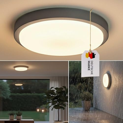 HOCHWERTIGE Massive Außenleuchte Wandlampe Wandleuchte Außenwandleuchte IP54 Alu-Druckguss Decken-Lampen Beleuchtung Flur-Leuchte 1420