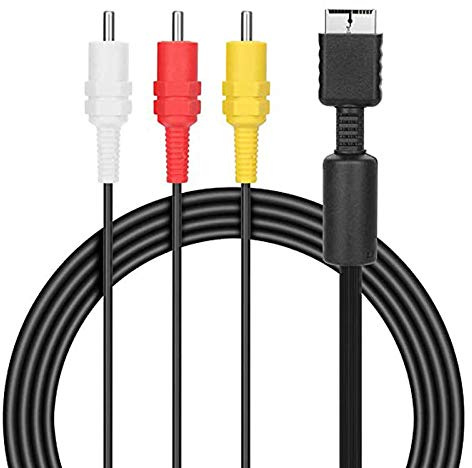 MXRS - Cable Adaptador USB Macho a 3 RCA Hembra de vídeo AV A/V para PC Mac AV HDD y DVR (50 cm)