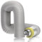 Hon&Guan ø75mm Lüftungsschlauch Schallgedämmter Wärmeisolierung Alu Flexrohr Länge 1,2m, Alu Flex-Schlauch für Klimaanlage, VMC Rohrventilator, Dieselheizung, Schornsteinrohr, Kamin, Grau (ø75mm*1,2m)