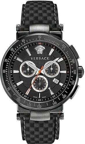 Versace Elegante Uhr VEFG02020, Schwarz, Armband