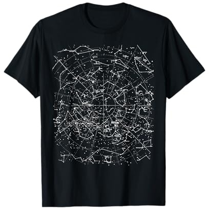 Constellations d'astronomie, étoiles galaxie céleste T-Shirt
