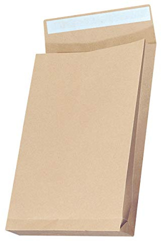 Busta RND con rivestimento in silicone autoadesivo Office Products HK B4 250x353mm 150gsm 250pcs marrone/buste e accessori spedizione/tipo con nastro in silicone, RBD/Kind-HK/colore-marrone