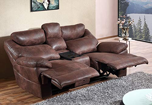 Mapo Möbel Elektrisches Mikrofasersofa Kinosofa mit Bluetooth-Stereo-Lautsprechern und induktivem Laden 3581ee-Cup-2MM-VF03