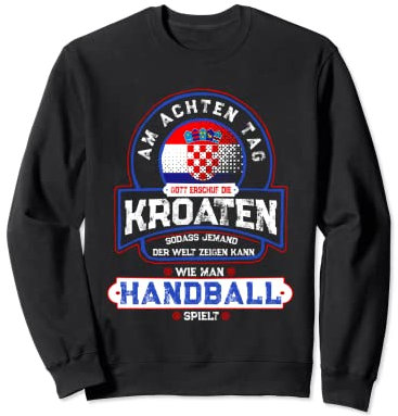 Handball und Kroatien Rukomet Hrvatska Sweatshirt